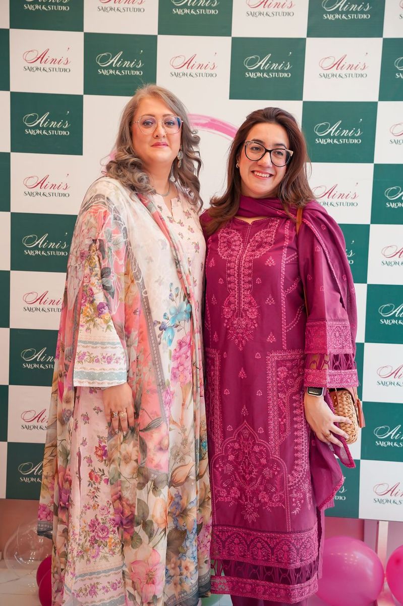 Guests at the Aini's Salon launch