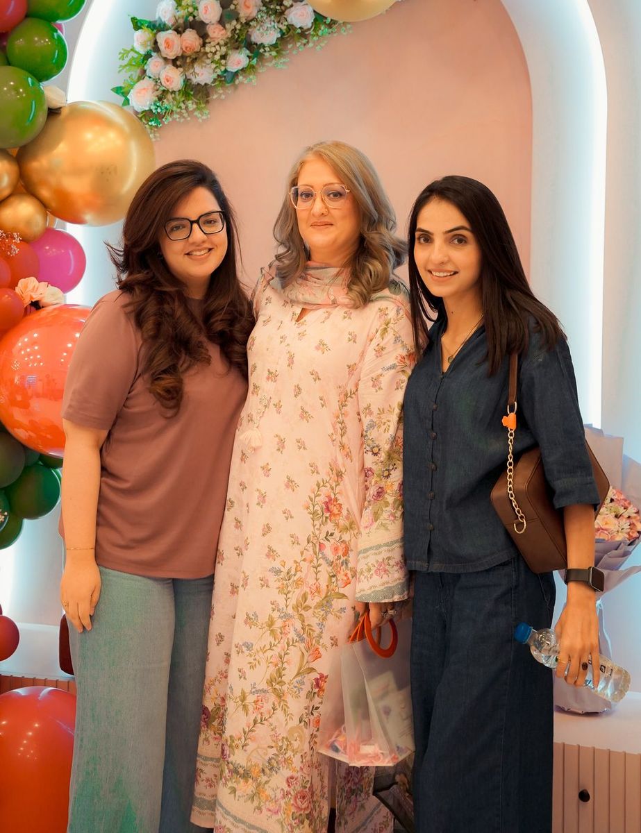 Guests at the Aini's Salon launch