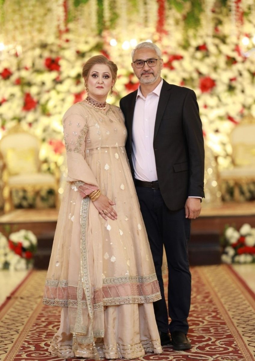 Qurat-ul-Ain and Imran Naqvi, founders of Aini's Salon & Studio