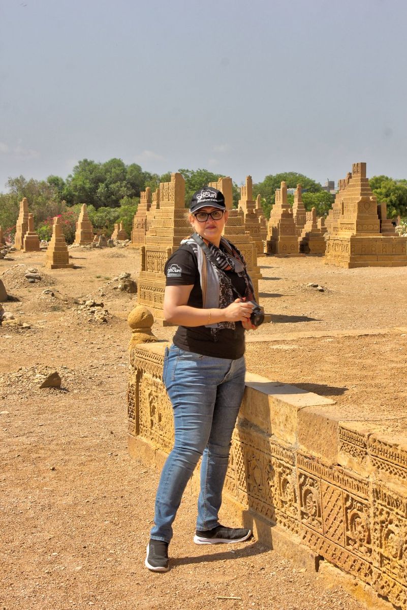 On location at a heritage site