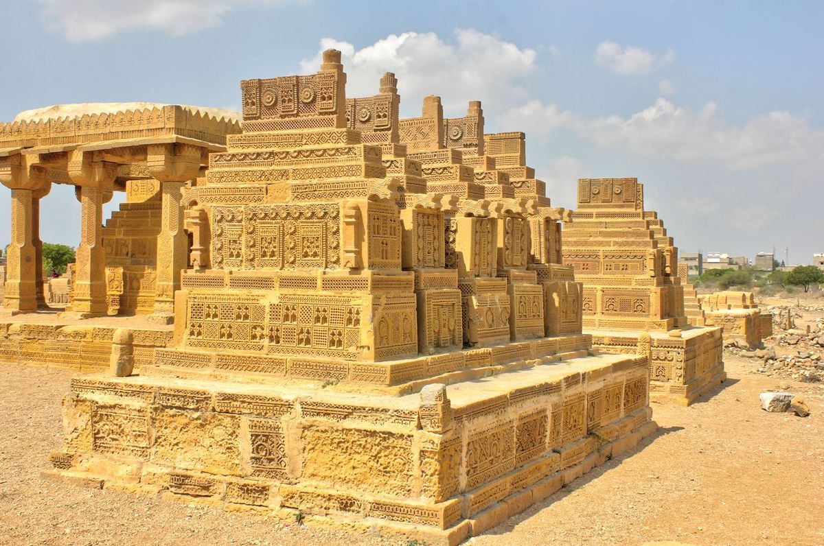 Chaukhandi tombs heritage architecture